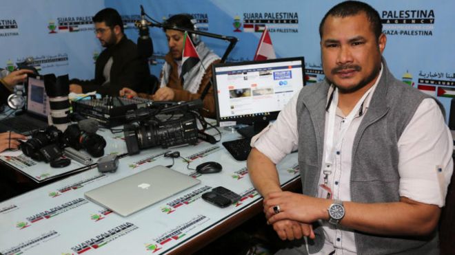 Pemuda Indonesia dirikan Kantor Berita Suara Palestina di Gaza